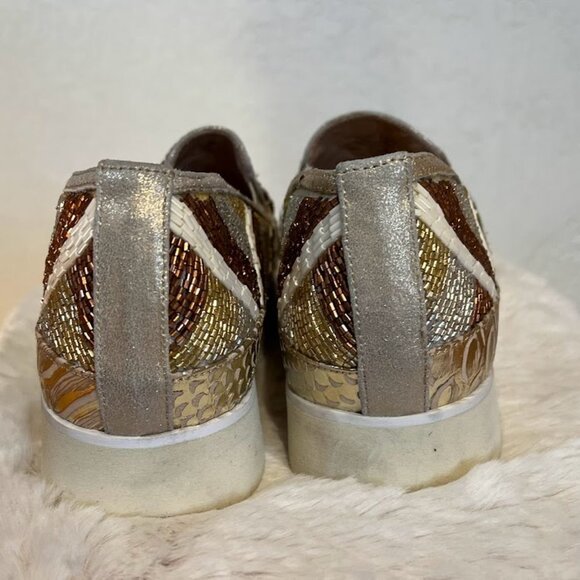 COPY NWOB $248 - Donald J. Pliner NWT Finni Canvas Slipper Sixe 8.5 - Picture 2 of 11